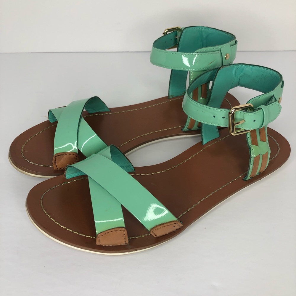 5/$25 🔴 Dolce Vita | Vita aqua patent leather sandal | size 7